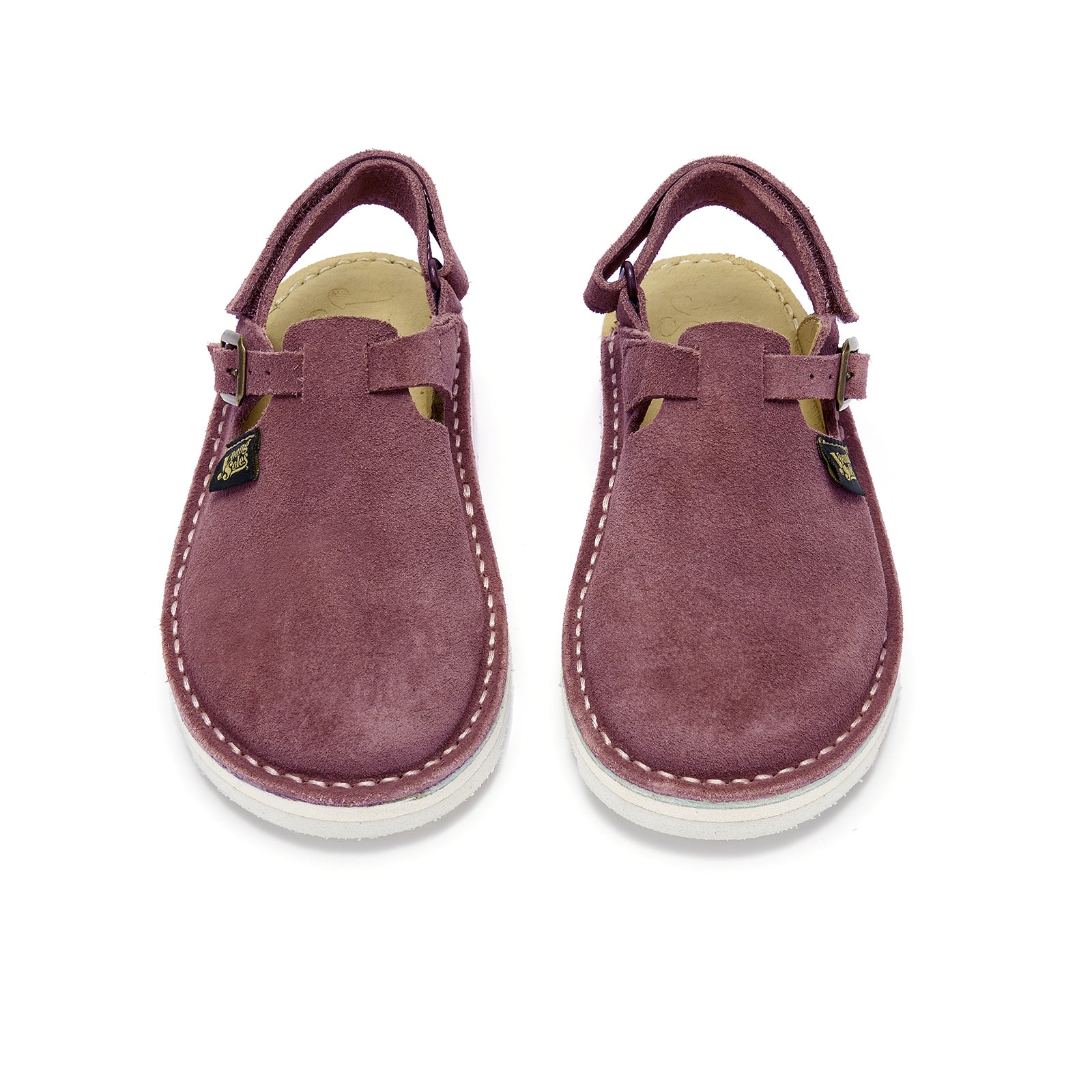 Heidi Kids Clog Dusty Lilac Suede