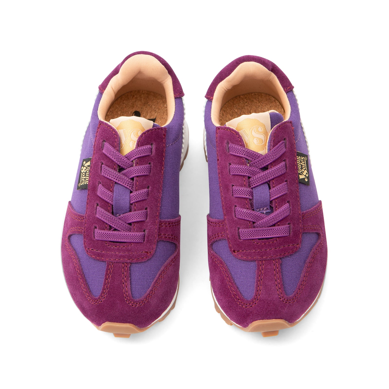 Keegan Kids Sneaker Violet Dream Textile and Suede