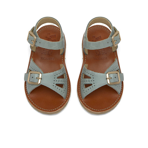 Pearl Kids Sandal Smokey Sage Leather