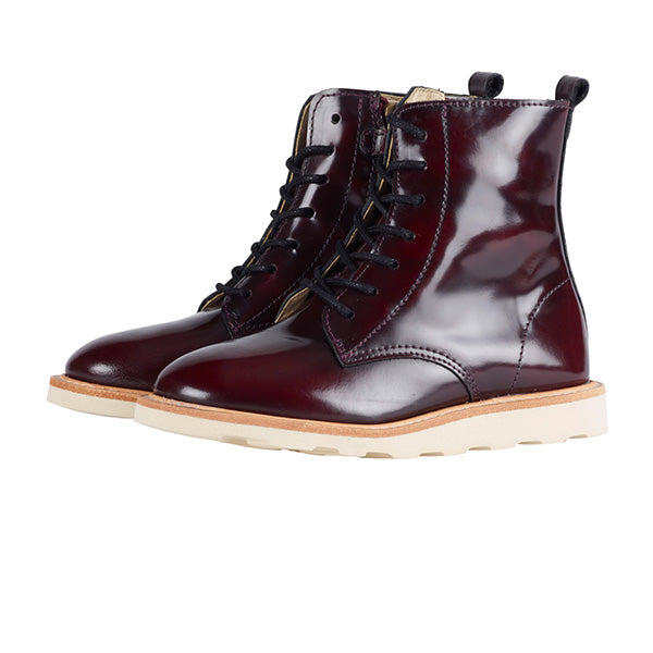 Rodney Derby Boot Oxblood High Shine Leather