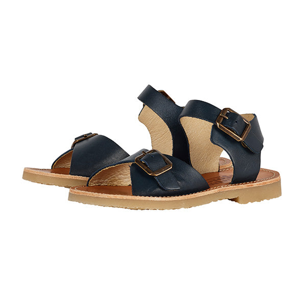 Sonny Kids Sandal Navy Leather