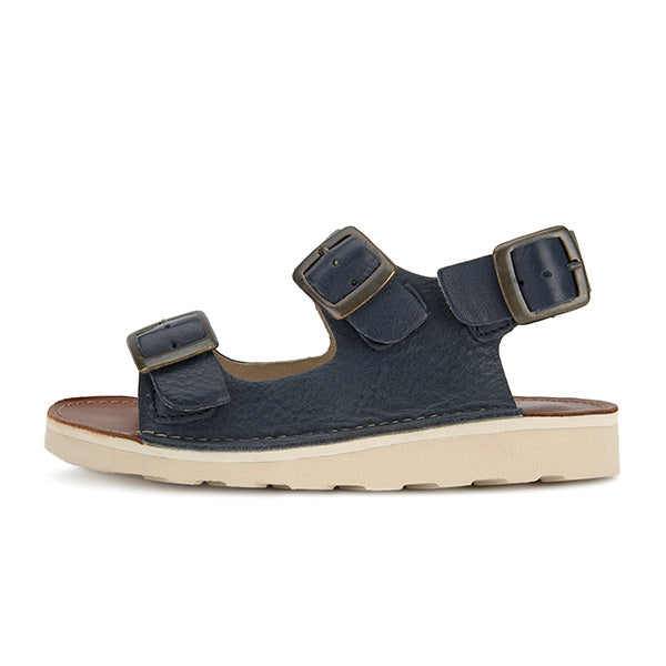 Spike Kids Sandal Navy Leather